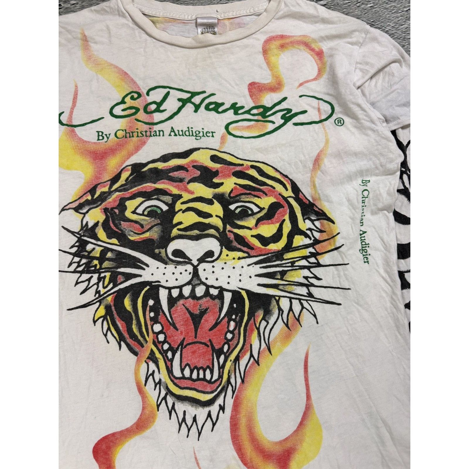 Ed Hardy Ed Hardy Christian Audigier vintage white longsleeve t-shirt Size US M / EU 48-50 / 2 - 2 Thumbnail