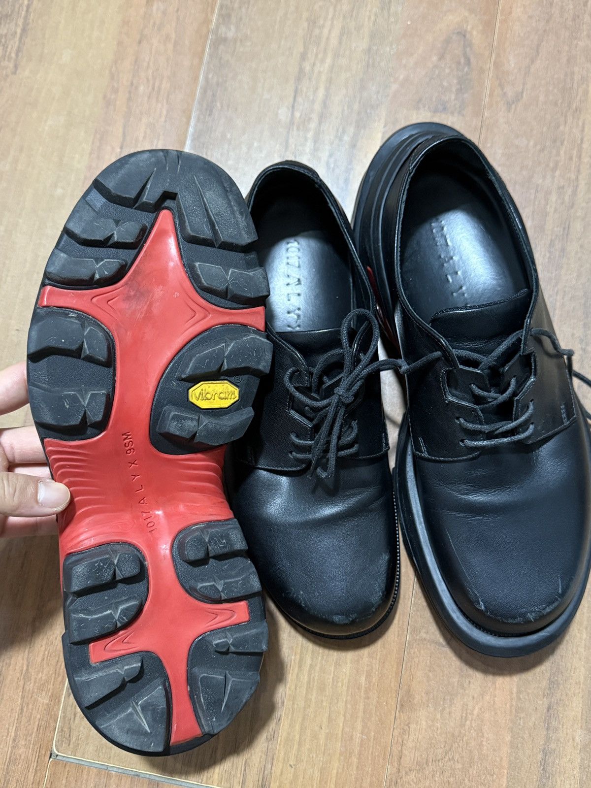1017 ALYX 9SM Iconic 1017 ALYX 9SM Derby Shoes With Removable Vibram Sole Size US 7 / EU 40 - 10 Thumbnail