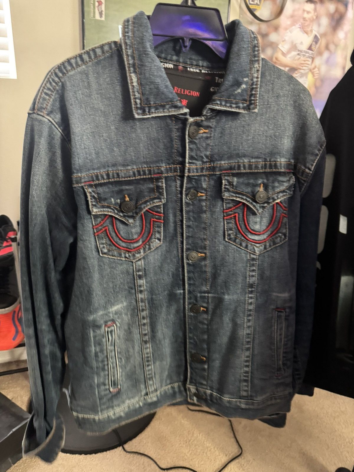 True Religion True Religion x Manchester united Denim jacket Size US L / EU 52-54 / 3 - 1 Thumbnail