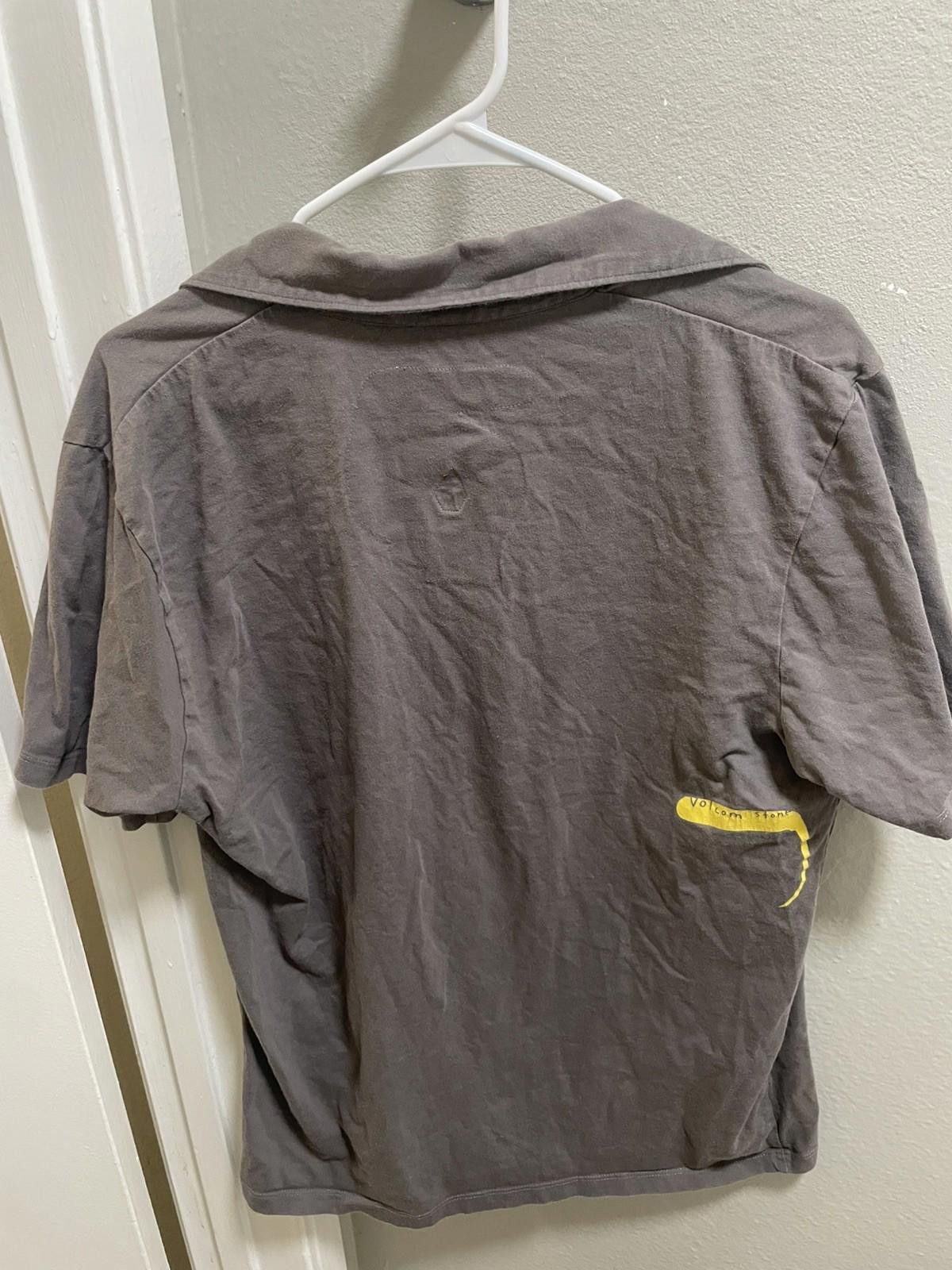 Volcom Volcom Tailored Men's Polo Shirt Short Sleeve Grey Large Size US L / EU 52-54 / 3 - 3 Thumbnail
