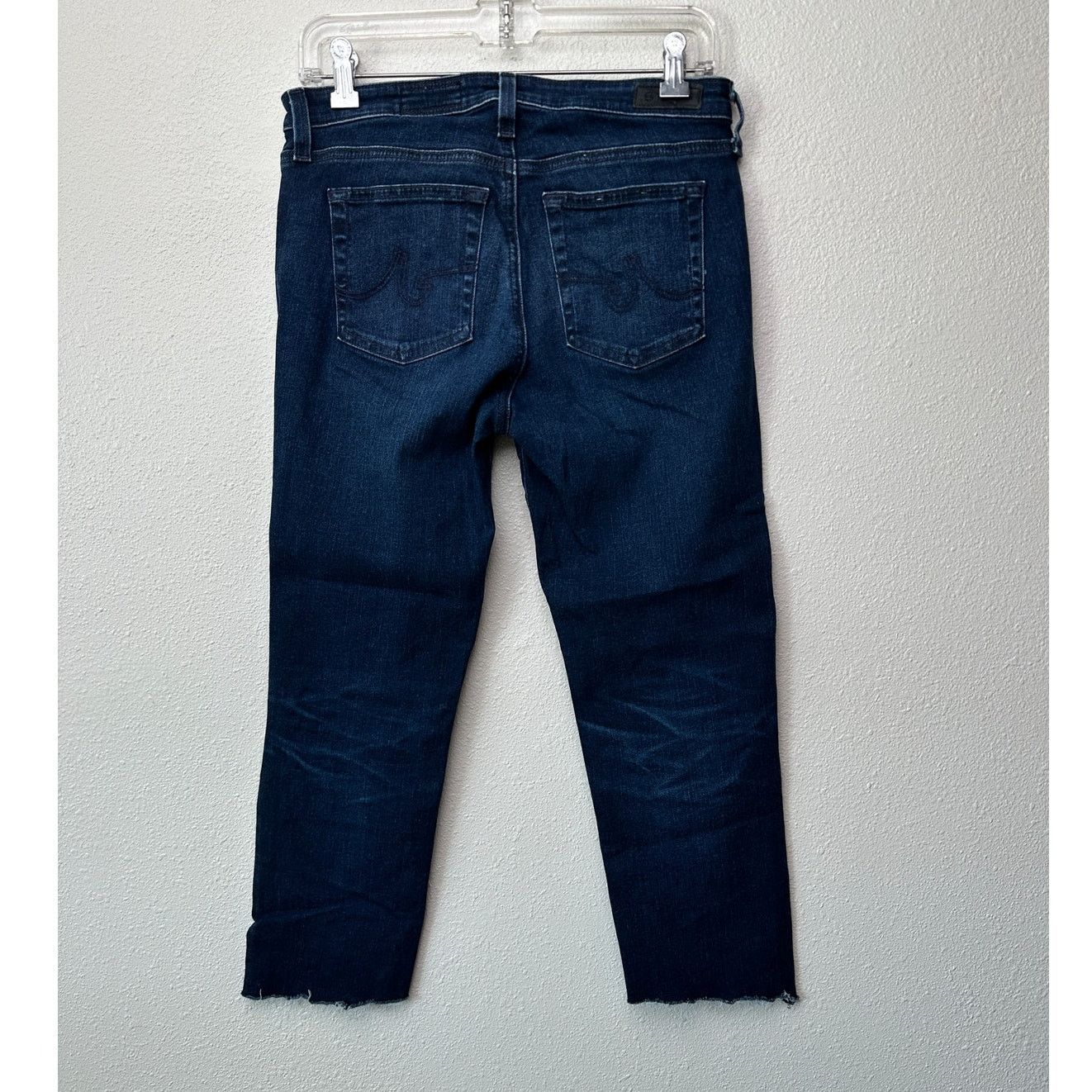 AG Adriano Goldschmied AG Prima Jeans Medium Dark Wash Womens US 28 Cigarette Size 28" / US 6 / IT 42 - 6 Thumbnail