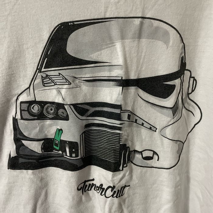Rare Limited Tunercult Evo x Starwars Stormtrooper White TShirt Grailed