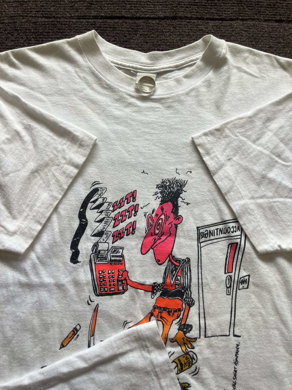 Arts & Science Vintage Just Count iT ! Radical Accounting 1991’s Art Tshirt Size US M / EU 48-50 / 2 - 8 Thumbnail
