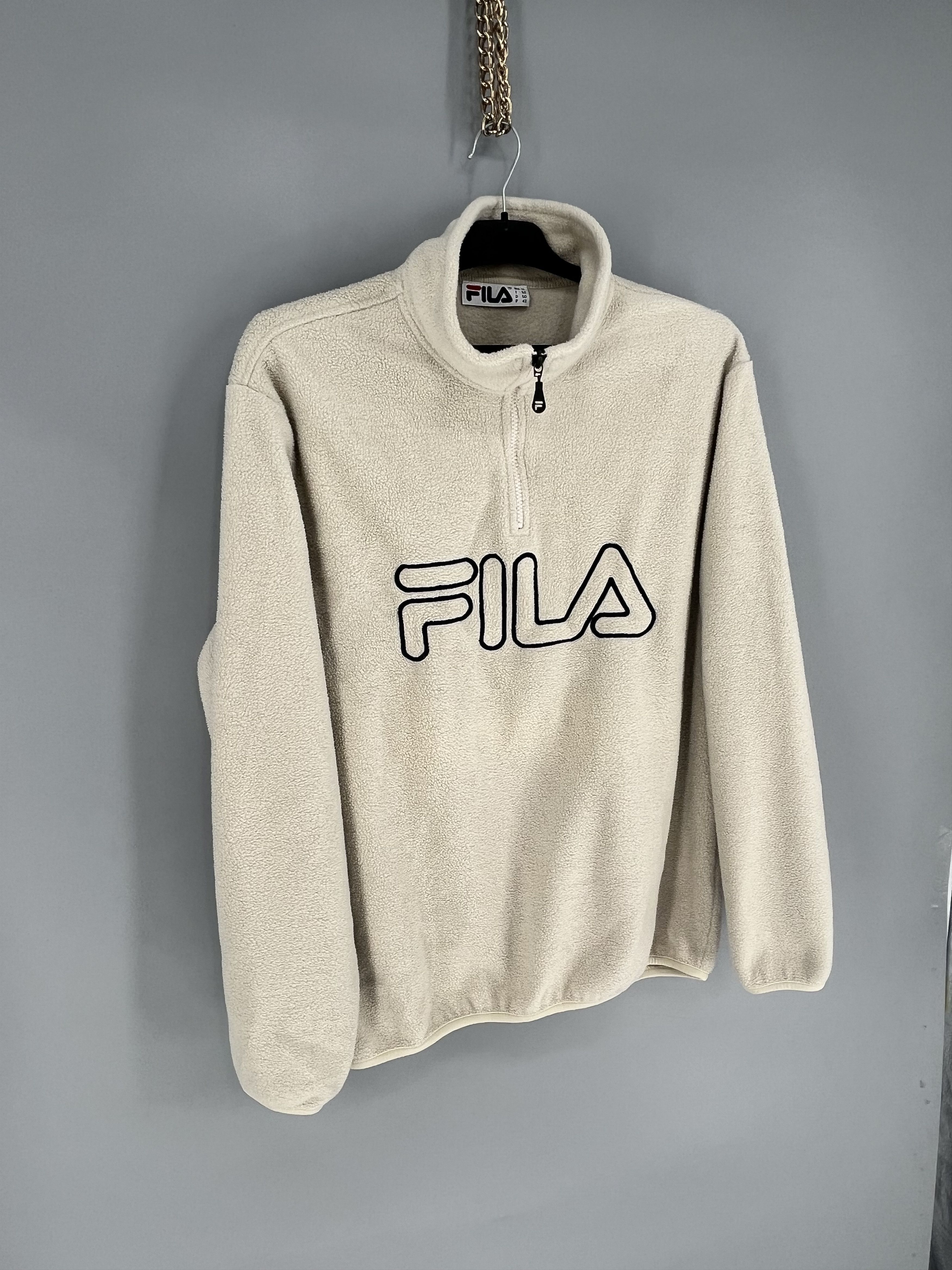 Fila Vintage Y2K Fila Fleece Sweatshirt Streetwear Skate Size US M / EU 48-50 / 2 - 2 Thumbnail