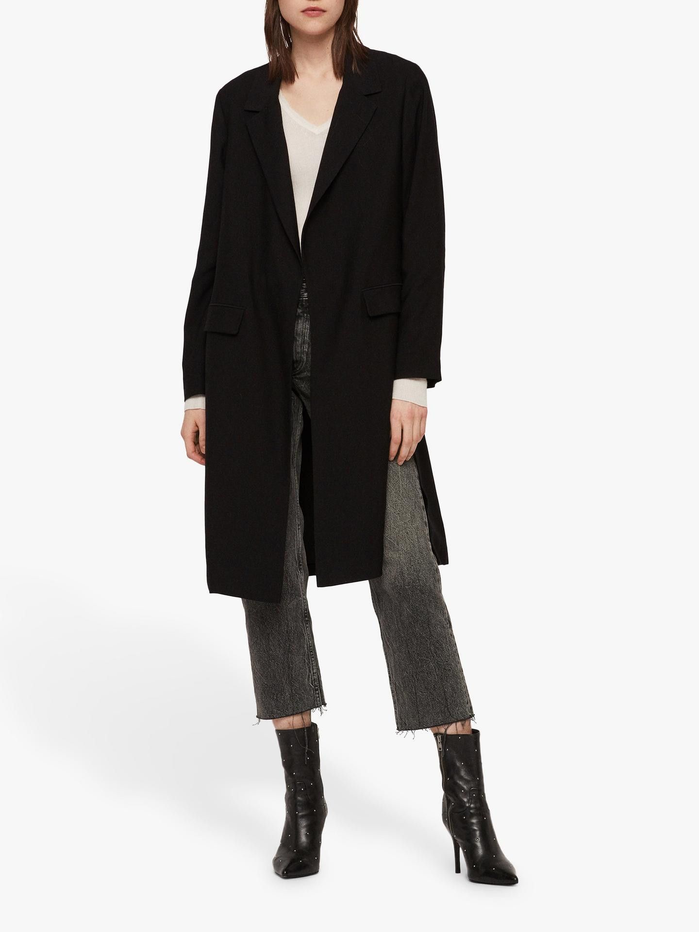 Allsaints 💥 ALLSAINTS ALEIDA DUSTER JACKET Size S / US 4 / IT 40 - 1 Thumbnail