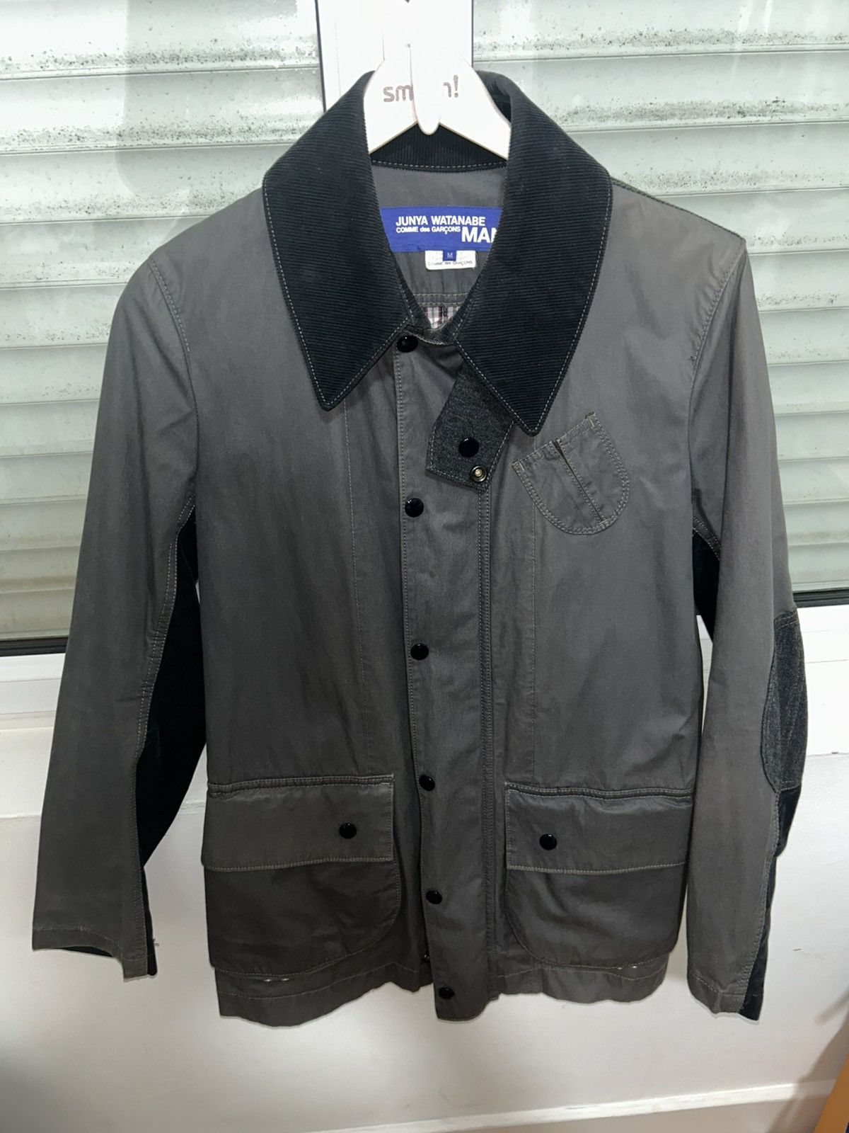Comme des Garcons Junya watanabe (comme des garçons) jacket style barbour Size US M / EU 48-50 / 2 - 1 Thumbnail