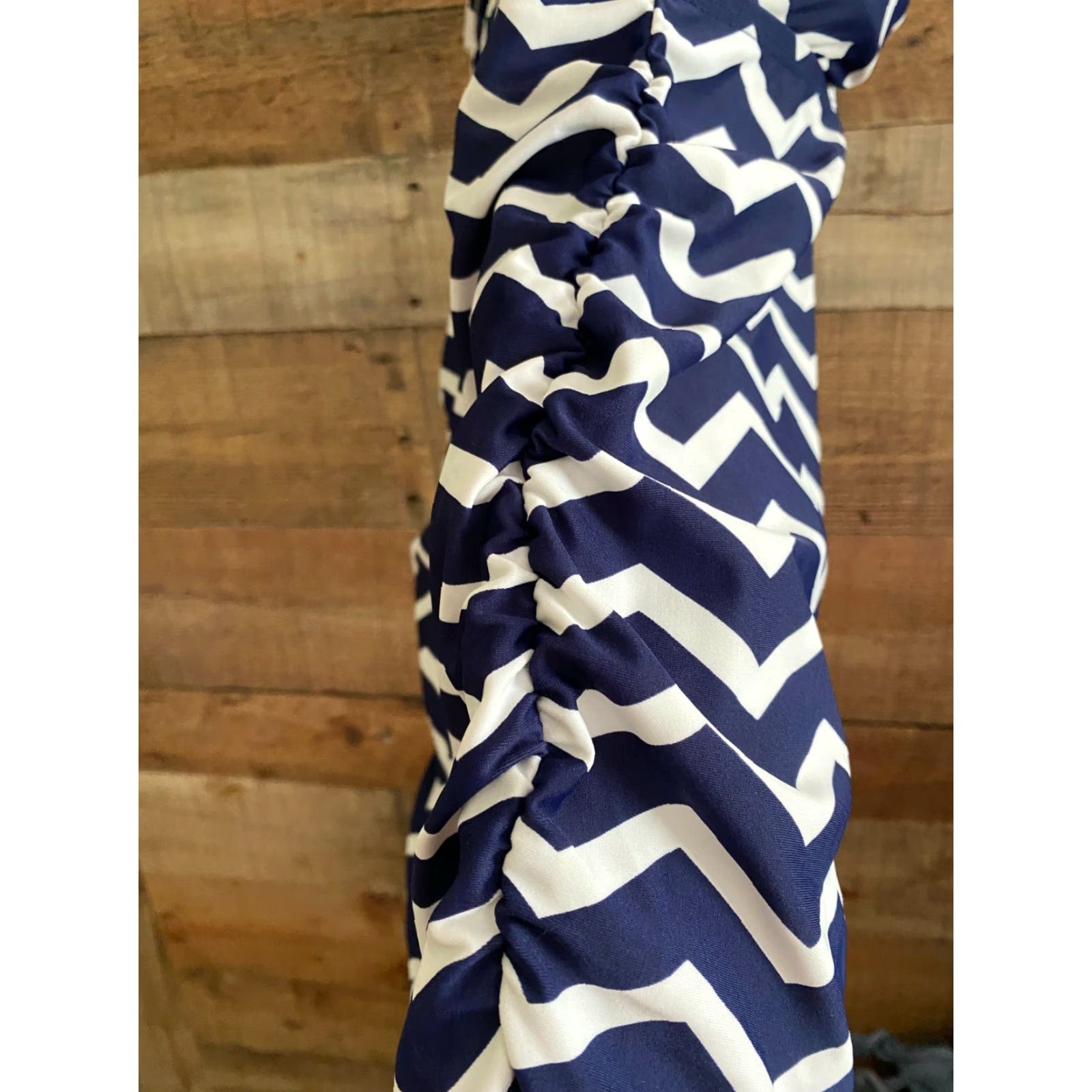 Swims Two Hearts Maternity Swim Top Striped Blue/ White Size S Size S / US 4 / IT 40 - 2 Thumbnail