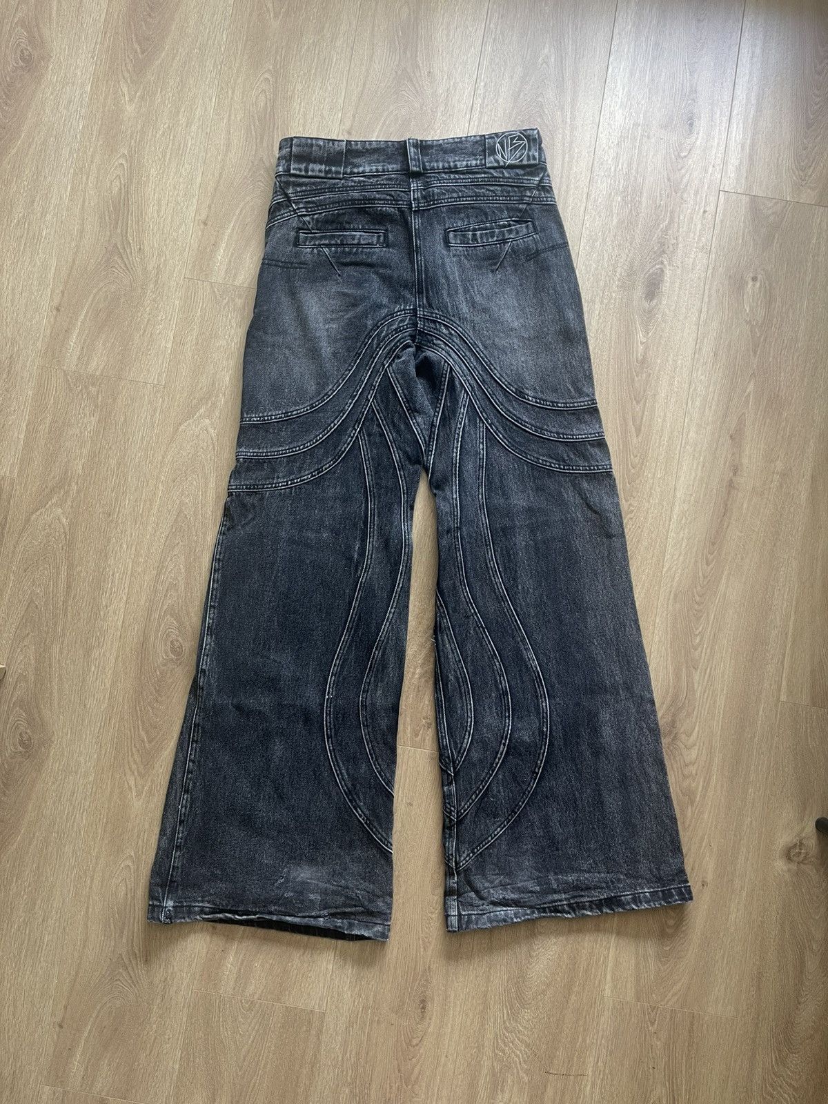 No Faith Studios No/faith Studios Wave Denim Size US 30 / EU 46 - 7 Thumbnail