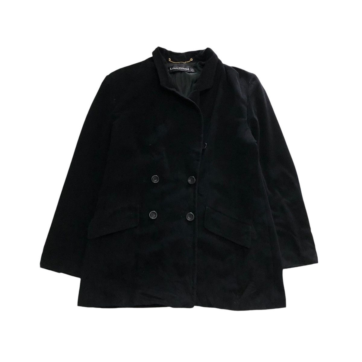 Japanese Brand VINTAGE WOOL CHORE WORKER JACKET DOUBLE BREAST LOUIS FERAUD Size US M / EU 48-50 / 2 - 1 Thumbnail