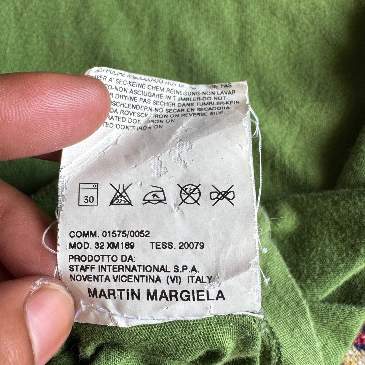 Maison Margiela AW2005 Maison Margiela MM6 Logo Tshirt Size S / US 4 / IT 40 - 9 Thumbnail