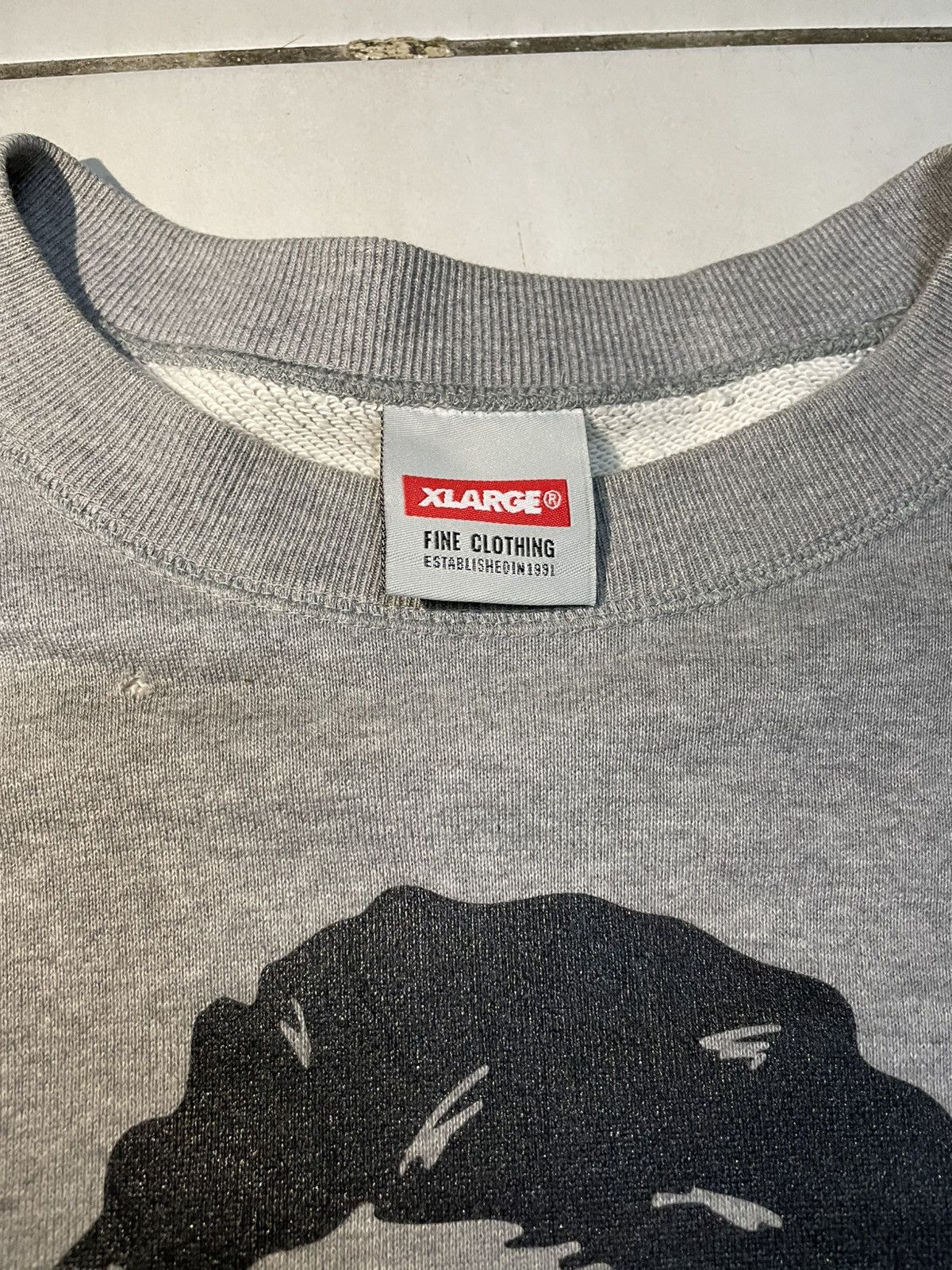 Xlarge X large- X-lagoon big logo sweatshirt gray Size US L / EU 52-54 / 3 - 3 Thumbnail
