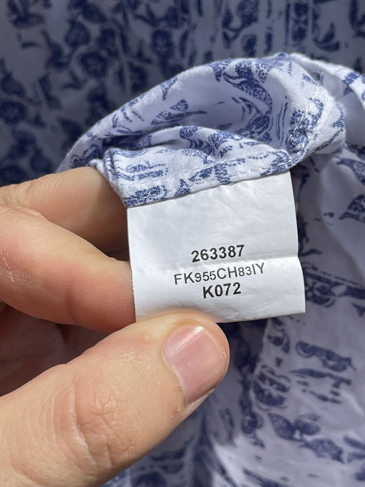 Kenzo Kenzo Homme flovers print shirt luxury Size US L / EU 52-54 / 3 - 10 Thumbnail