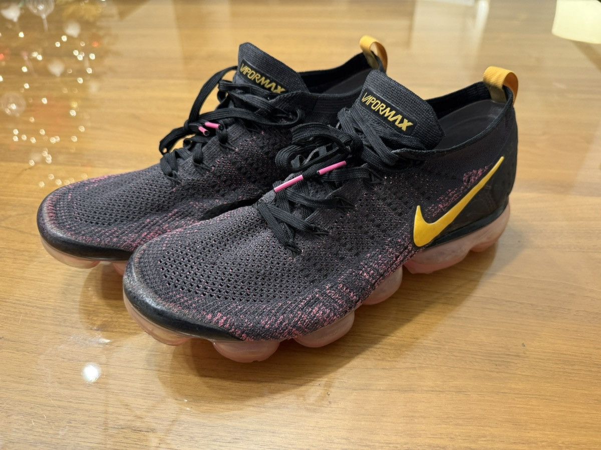 Nike NIKE AIR VAPORMAX FLYKNIT 2 GRIDIRON ORANGE PINK Size US 11.5 / EU 44-45 - 1 Thumbnail