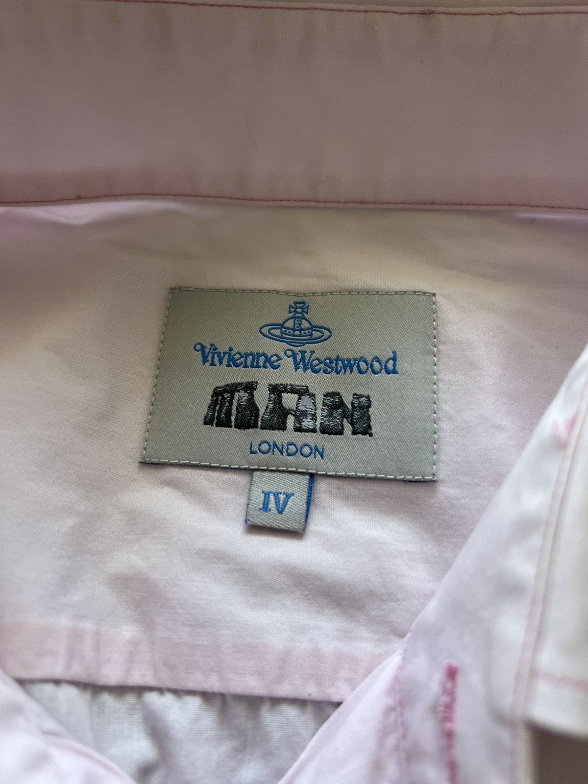 Vivienne Westwood Vivienne Westwood Button App Vintage Shirt Pink Rare Size US XL / EU 56 / 4 - 17 Thumbnail