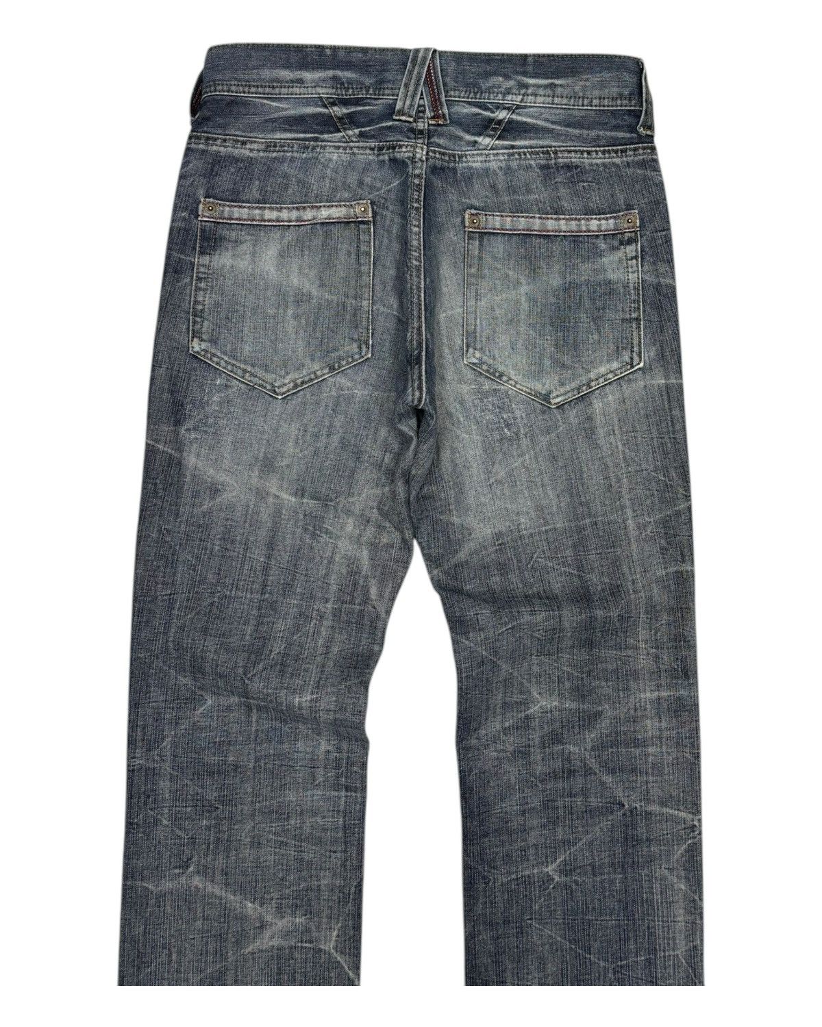 If Six Was Nine Vintage Superubis by Valletta Rare Design Jeans Size US 31 - 4 Thumbnail