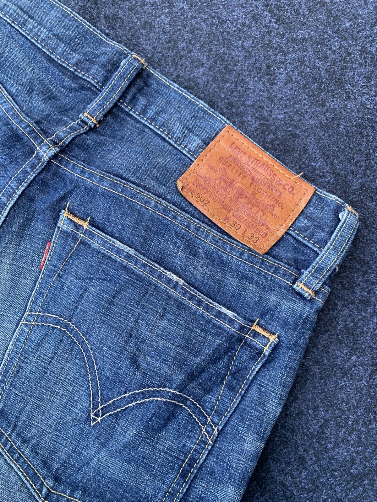 Levi's Vintage Levi's 502 straight cut. (26) Size US 30 / EU 46 - 3 Thumbnail