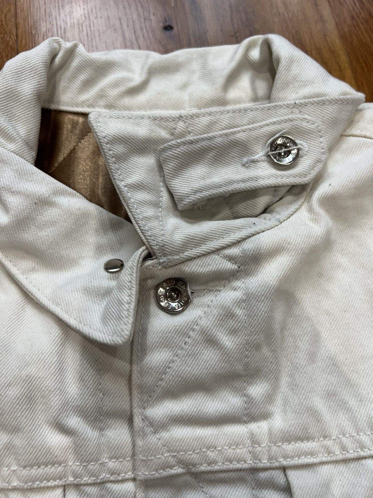 Engineered Garments Engineered Garments lined quilted denim trucker jacket sz M Size US M / EU 48-50 / 2 - 5 Thumbnail