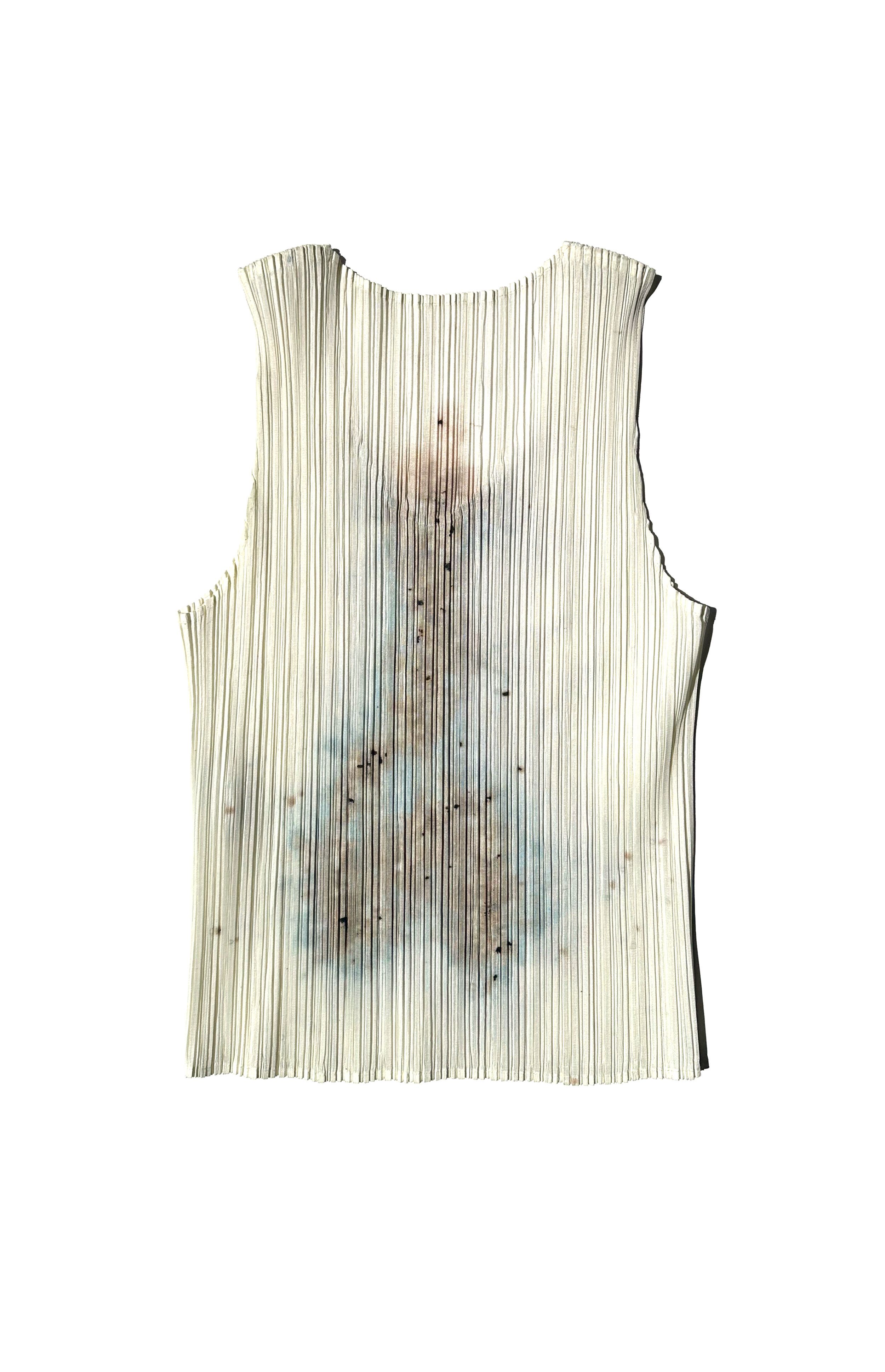 Issey Miyake Pleats Please GUEST ARTIST: CAI GUO-QIANG DRAGON EXPLOSION TOP  | JP3 (OS) | Grailed