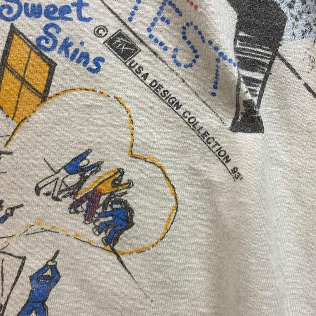 Rap Tees × Vintage Vintage 1993 City life "Rap is large" full print screen Size US XL / EU 56 / 4 - 4 Thumbnail