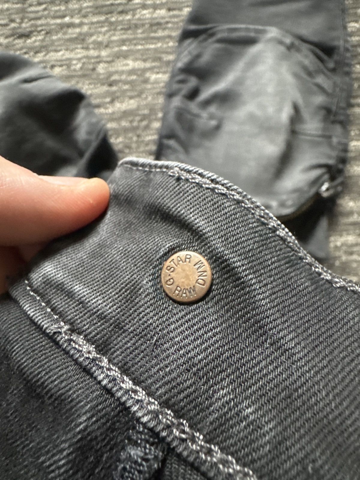G-Star Sz33 - G Star Mens Denim 3D Zip Knee Size US 33 - 3 Thumbnail