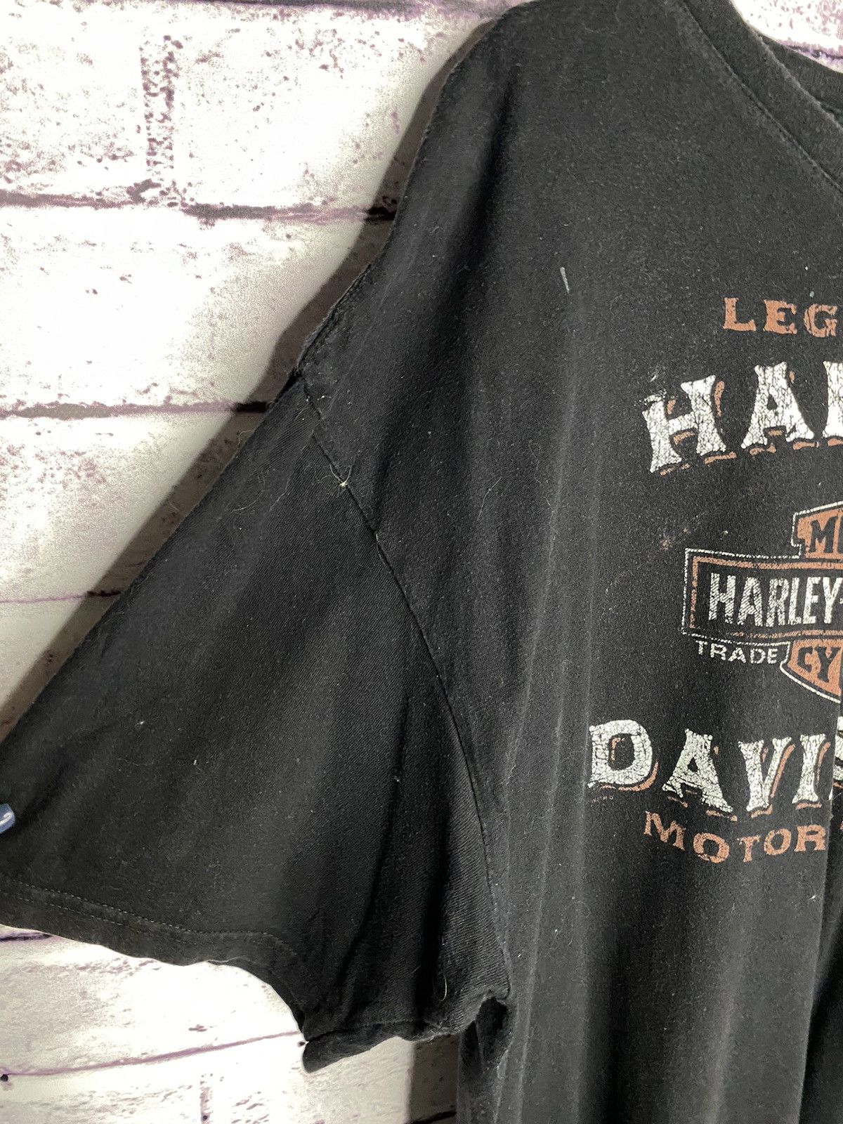 Vintage Men's vintage Harley Davidson Poland tee T-Shirt Size US XXL / EU 58 / 5 - 2 Thumbnail