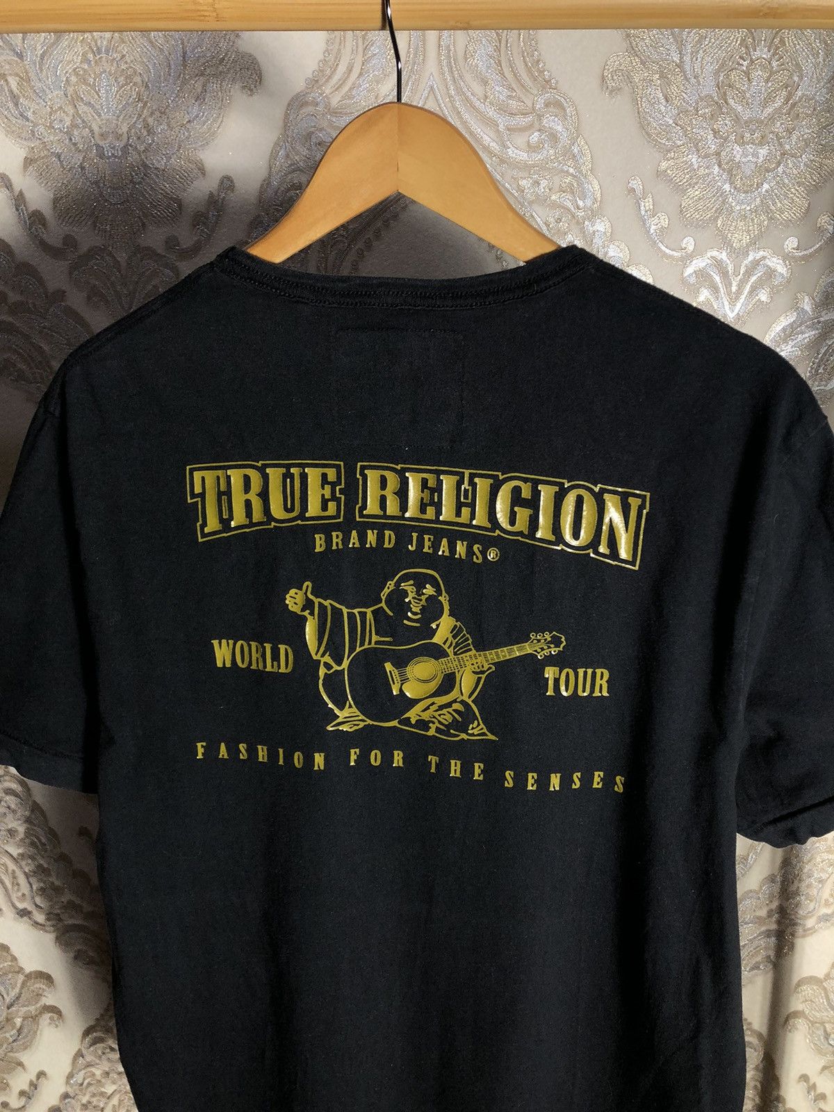 True Religion VERY RARE TRUE RELIGION DOUBLE PRINTED T-SHIRT JAPAN STYLE Size US XL / EU 56 / 4 - 7 Thumbnail