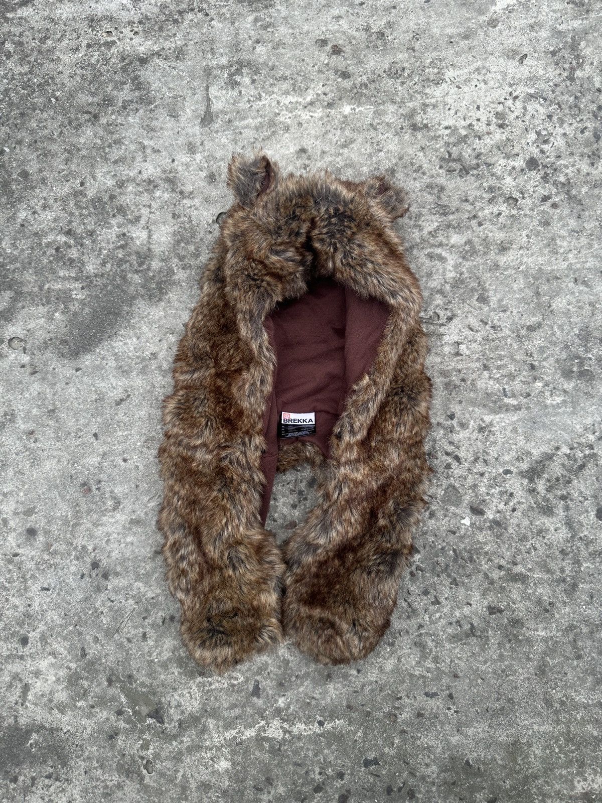 Other Y2K Vintage Fur Ushanka Hat Alt Bears Ears USA Casual Fuzzy Size ONE SIZE - 1 Thumbnail