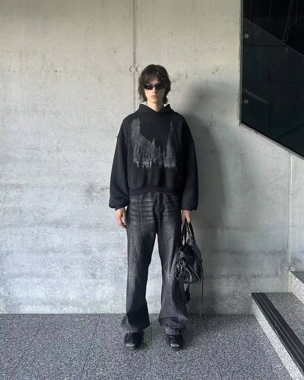 Japanese Brand × Vintage designer sweatshirt Size US XL / EU 56 / 4 - 4 Thumbnail
