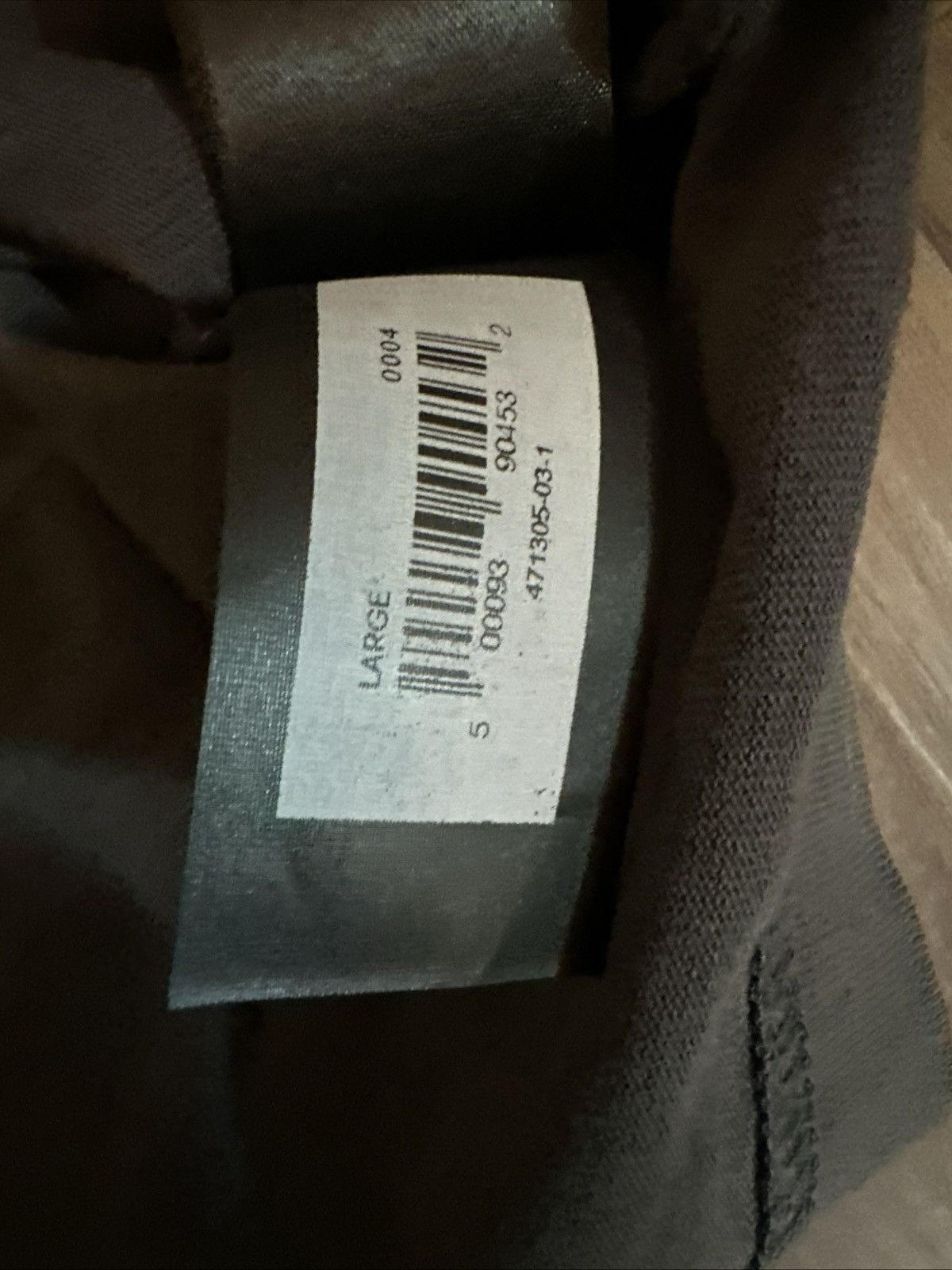 Balenciaga × Gap × Yeezy Yeezy Gap Balenciaga 10A Dove Long Sleeve Dark Grey Size L Size US L / EU 52-54 / 3 - 4 Thumbnail