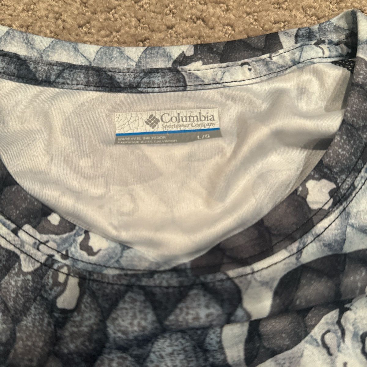 Columbia COLUMBIA SCALE PRINT THERMAL Size US L / EU 52-54 / 3 - 2 Thumbnail
