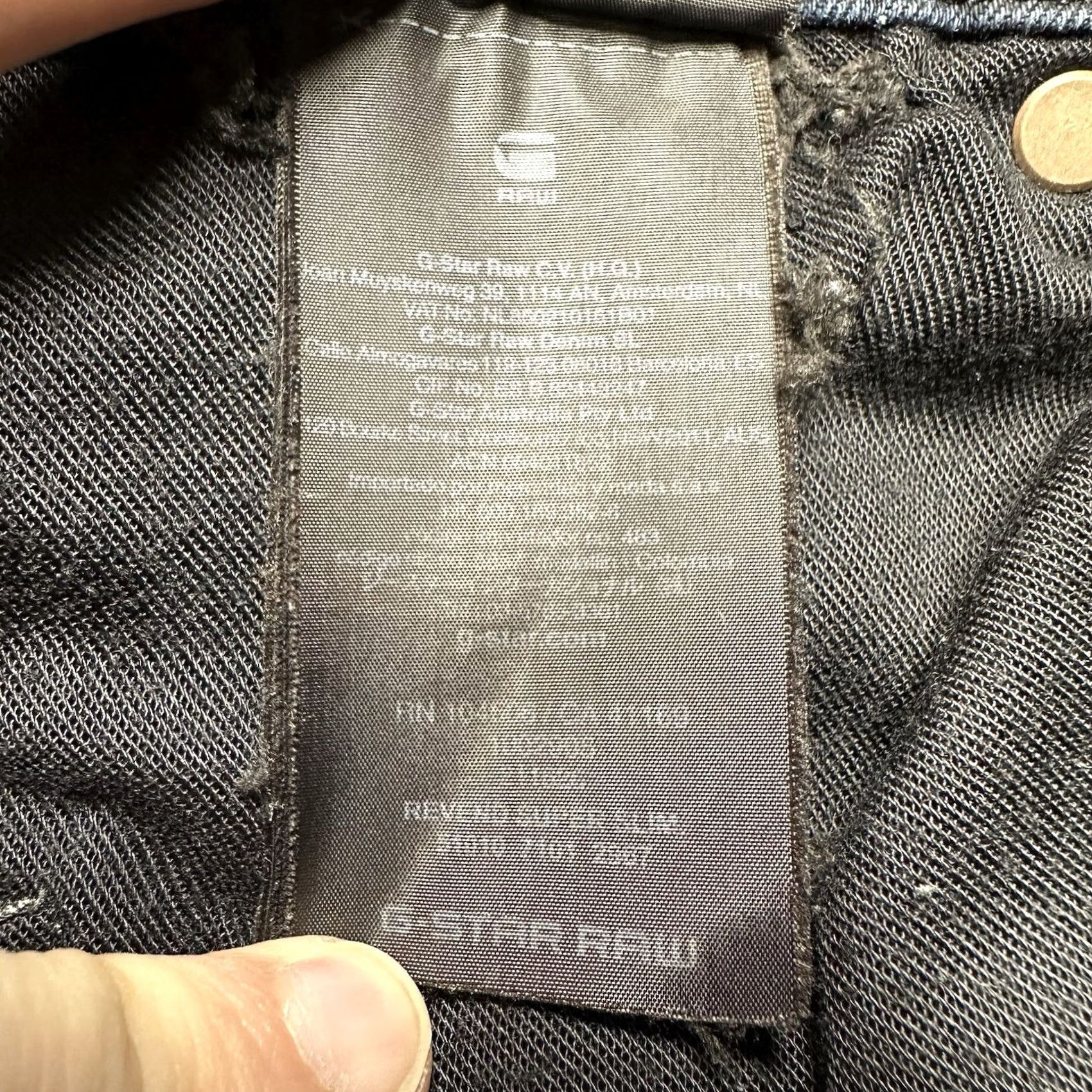 G-Star G Star Raw Jeans Mens 29x32 (28x29.5) Blue Revend Super Slim Skinny Fit Denim Size US 29 - 7 Thumbnail