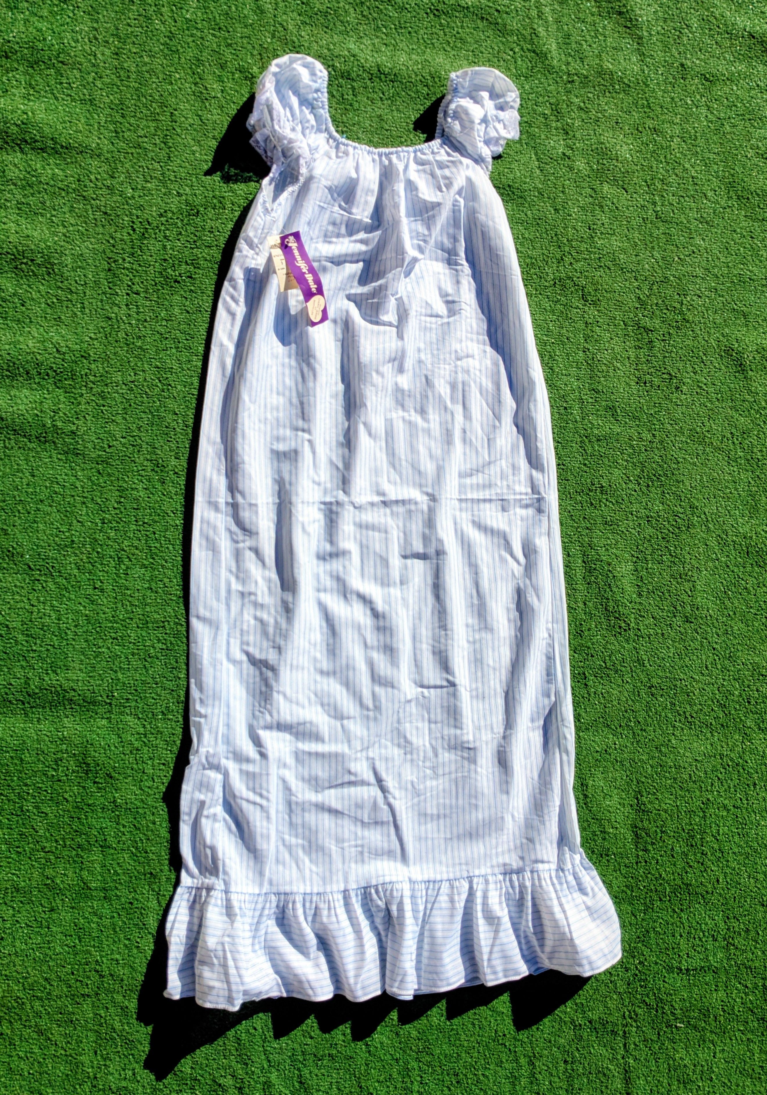 Vintage Vintage Jennifer Dale USA Made Nightgown Dress Lace Trim Size S / US 4 / IT 40 - 5 Thumbnail