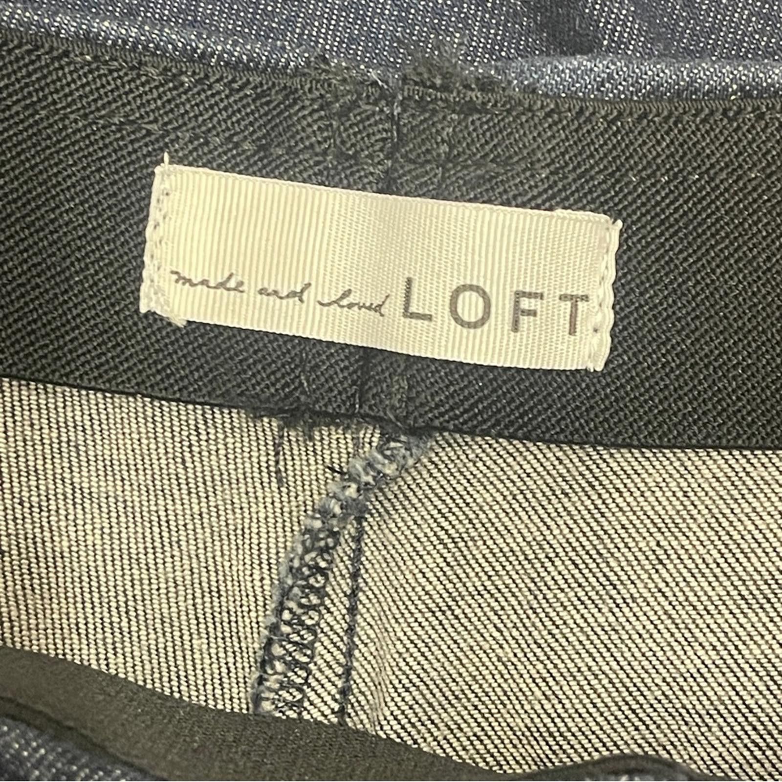 Other Loft - size 4 Dark Blue Women's Jeans Size 27" / US 4 / IT 40 - 4 Thumbnail