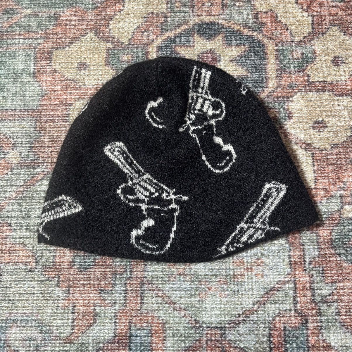 Saint Laurent Paris Saint Laurent Paris FW14 Bo Gun Mohair Beanie Size ONE SIZE - 1 Thumbnail