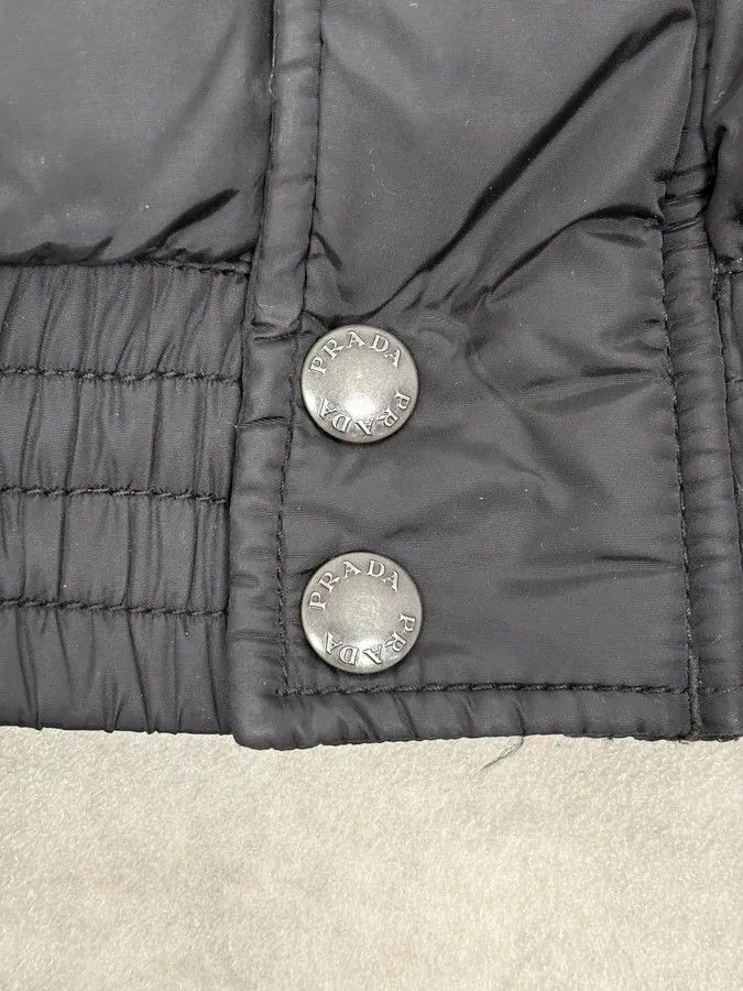 Prada FW2008 Prada Black Nylon Quilted Puffer Jacket Size US M / EU 48-50 / 2 - 9 Thumbnail