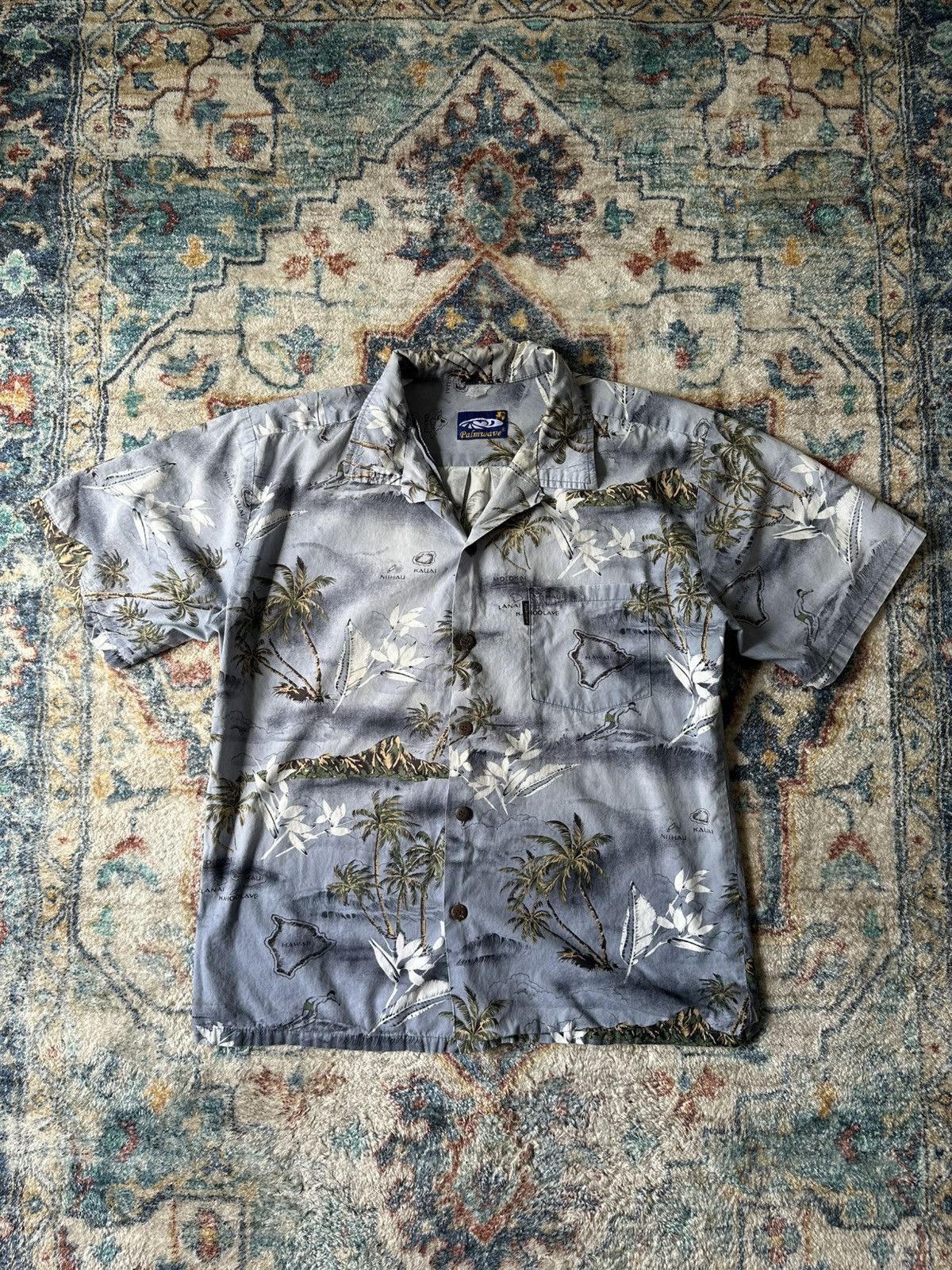 Vintage Vintage Hawaii Surf Button-up Shirt Large Size US L / EU 52-54 / 3 - 1 Thumbnail