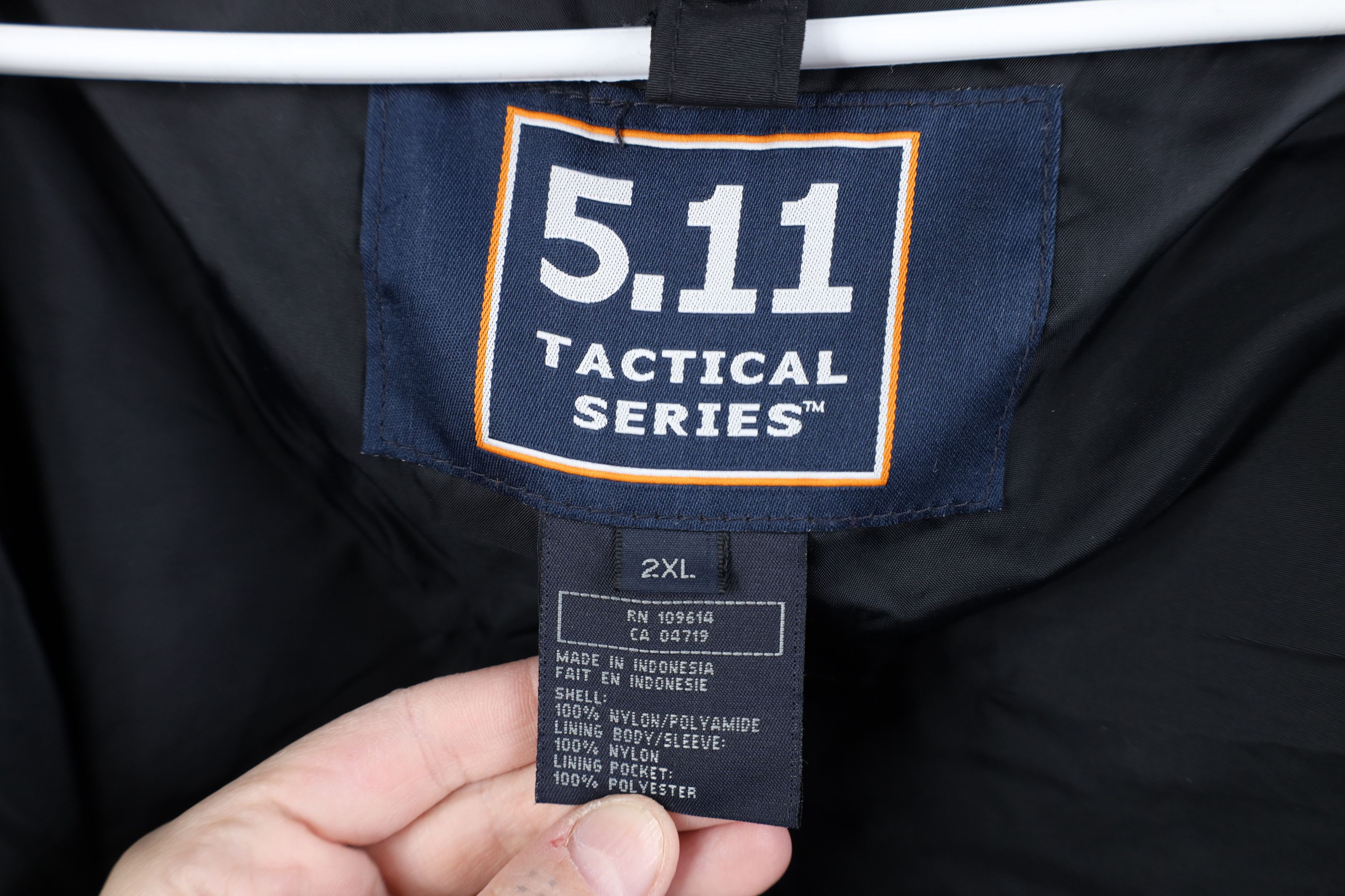 Vintage 5.11 Tactical Series 5 In 1 All Weather Duty Jacket Black Size US XXL / EU 58 / 5 - 11 Thumbnail