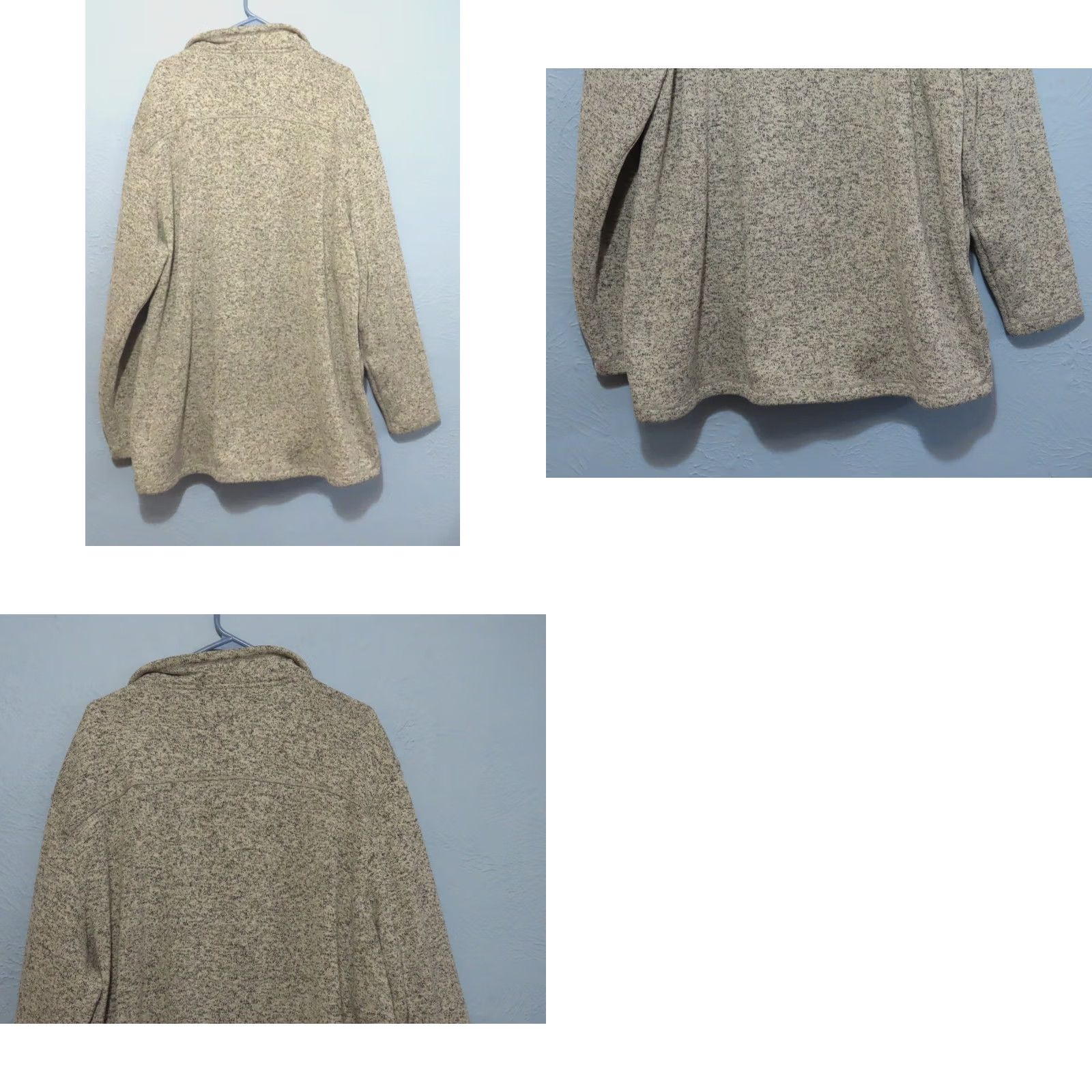 Vintage Field & Stream Men's 3XT 1/2 Zip Fleece Sweatshirt Jacket Gray Big & Tall Size US XXL / EU 58 / 5 - 8 Thumbnail