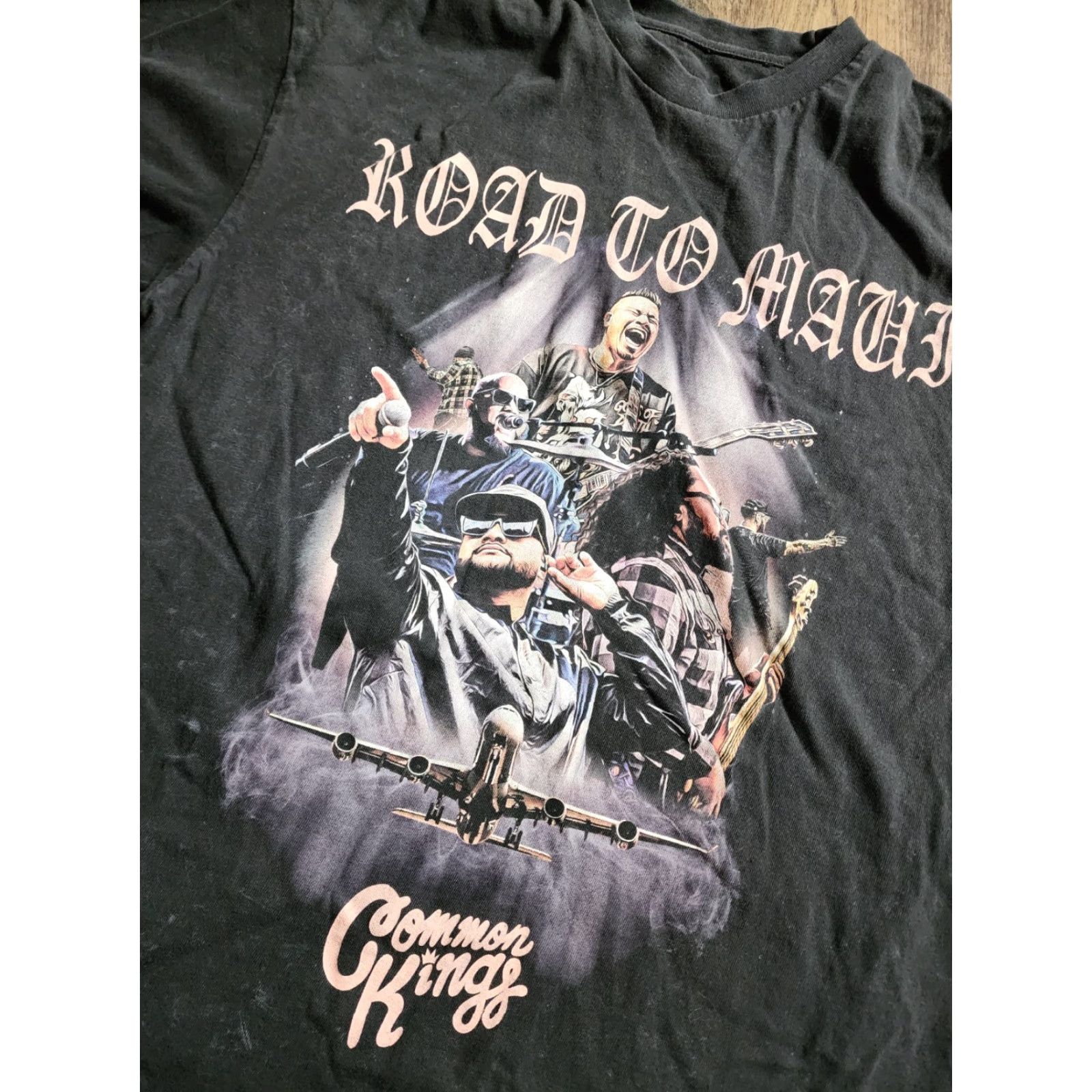Vintage Common Kings T-Shirt Mens M Raggae Rock Band Tee - Hawaii Tour 2023 Black Cotton Blend Short Sleeve Round Neck Size US M / EU 48-50 / 2 - 4 Thumbnail