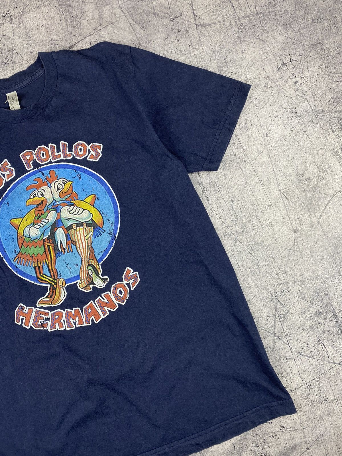 Band Tees Vintage Breaking Bad Los Pollos Hermanos tee Size US M / EU 48-50 / 2 - 4 Thumbnail