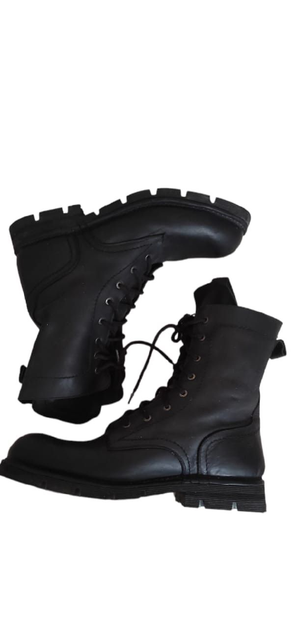 New Rock New Rock Reactor Leather Mid Calf Boots Made Spain SZ US 16 Size US 15 / EU 48 - 4 Thumbnail