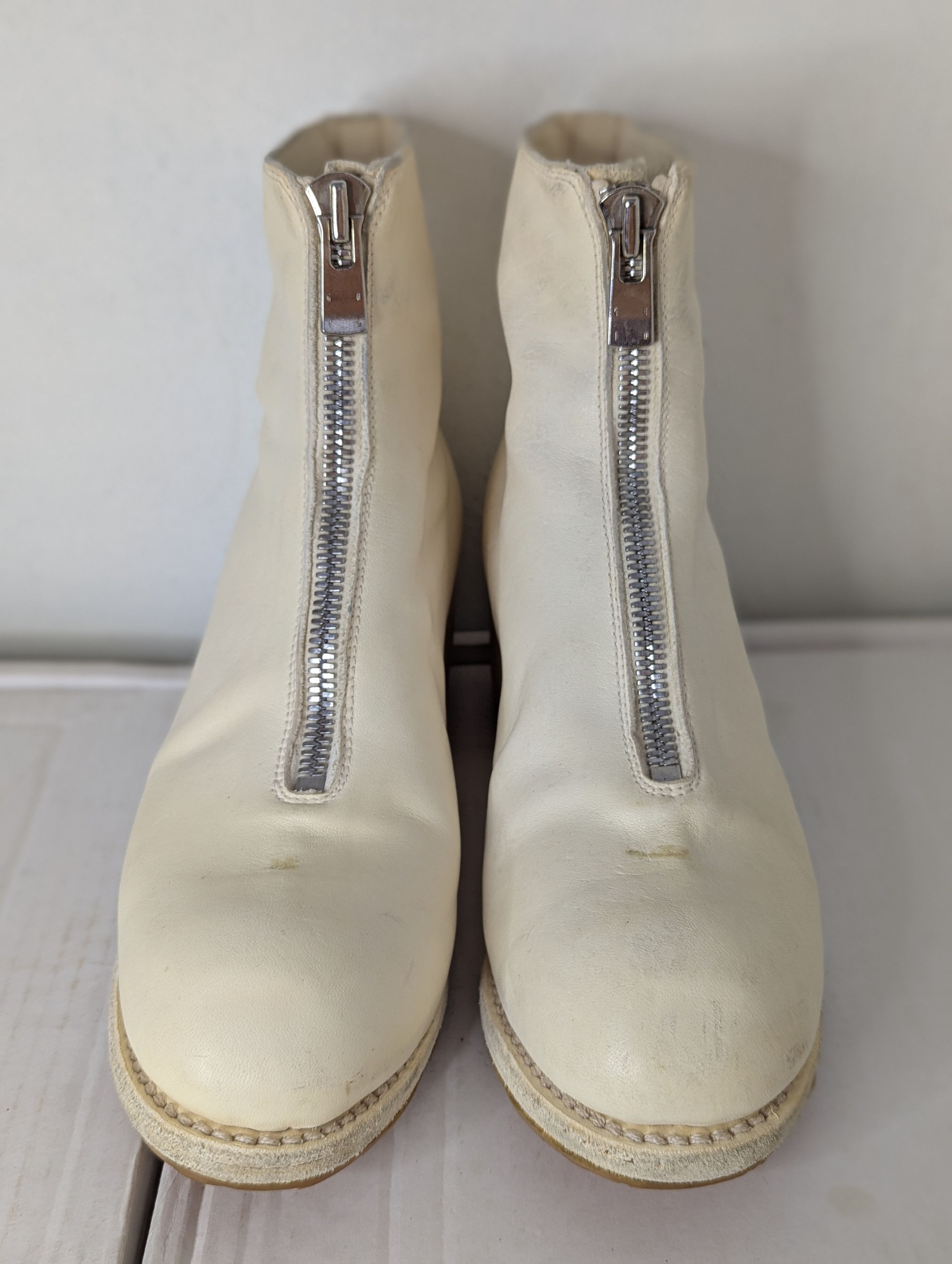 Guidi Guidi PL1 Front-zip Soft Horse Leather Boots US 7/7.5 Size US 7.5 / IT 37.5 - 4 Thumbnail