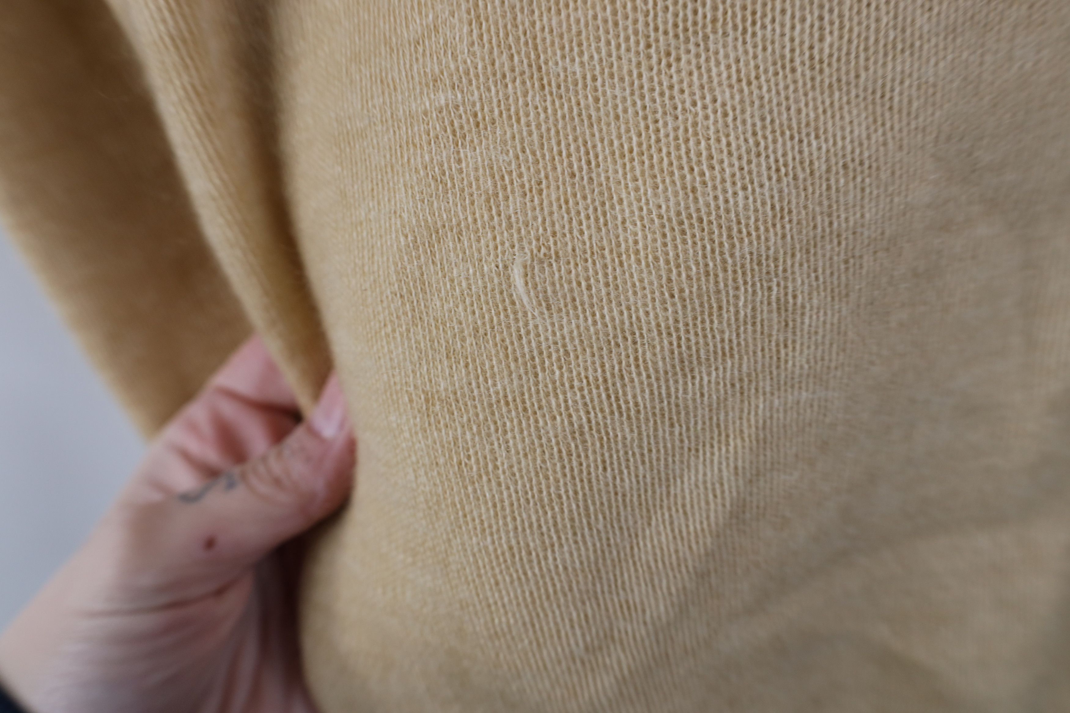 Vintage Vintage 70s Streetwear Soft Turtleneck Sweater Beige Tan USA Size US S / EU 44-46 / 1 - 4 Thumbnail