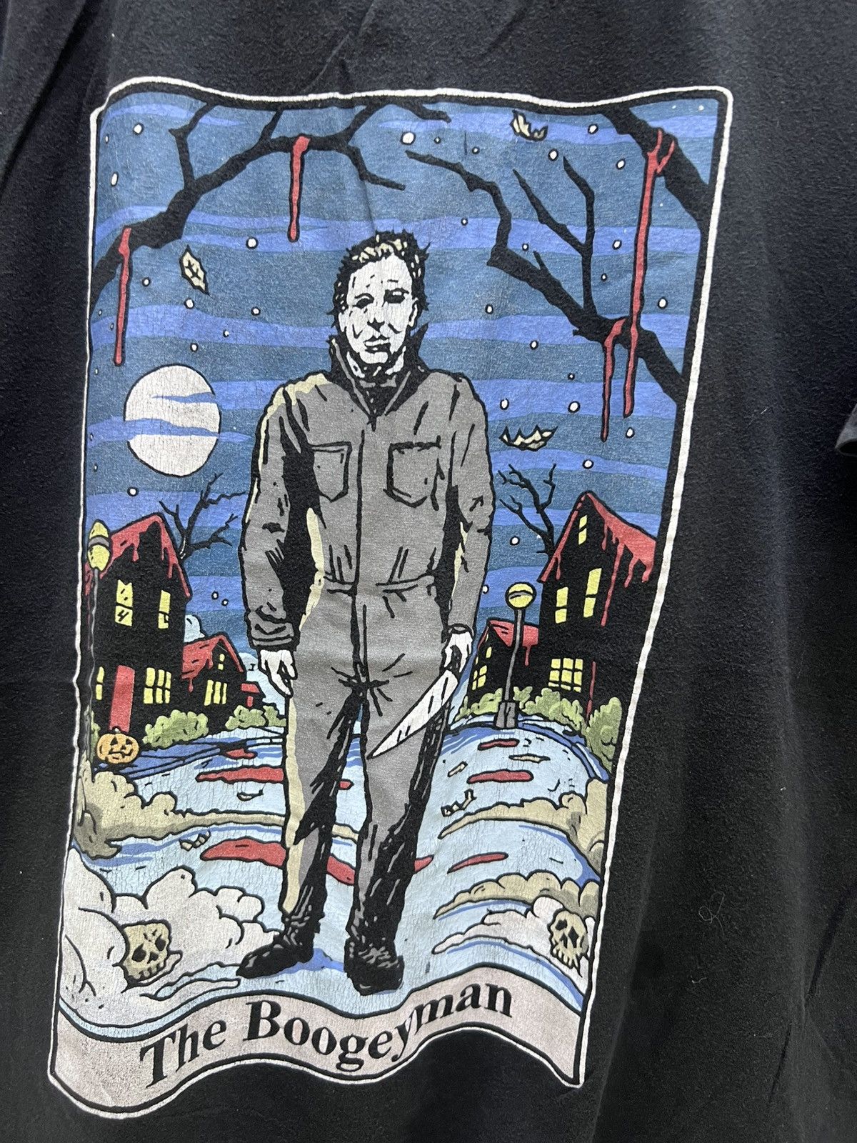 Vintage Vintage Movie Tee The Boogeyman Halloween Horror Tee Size US XL / EU 56 / 4 - 2 Thumbnail