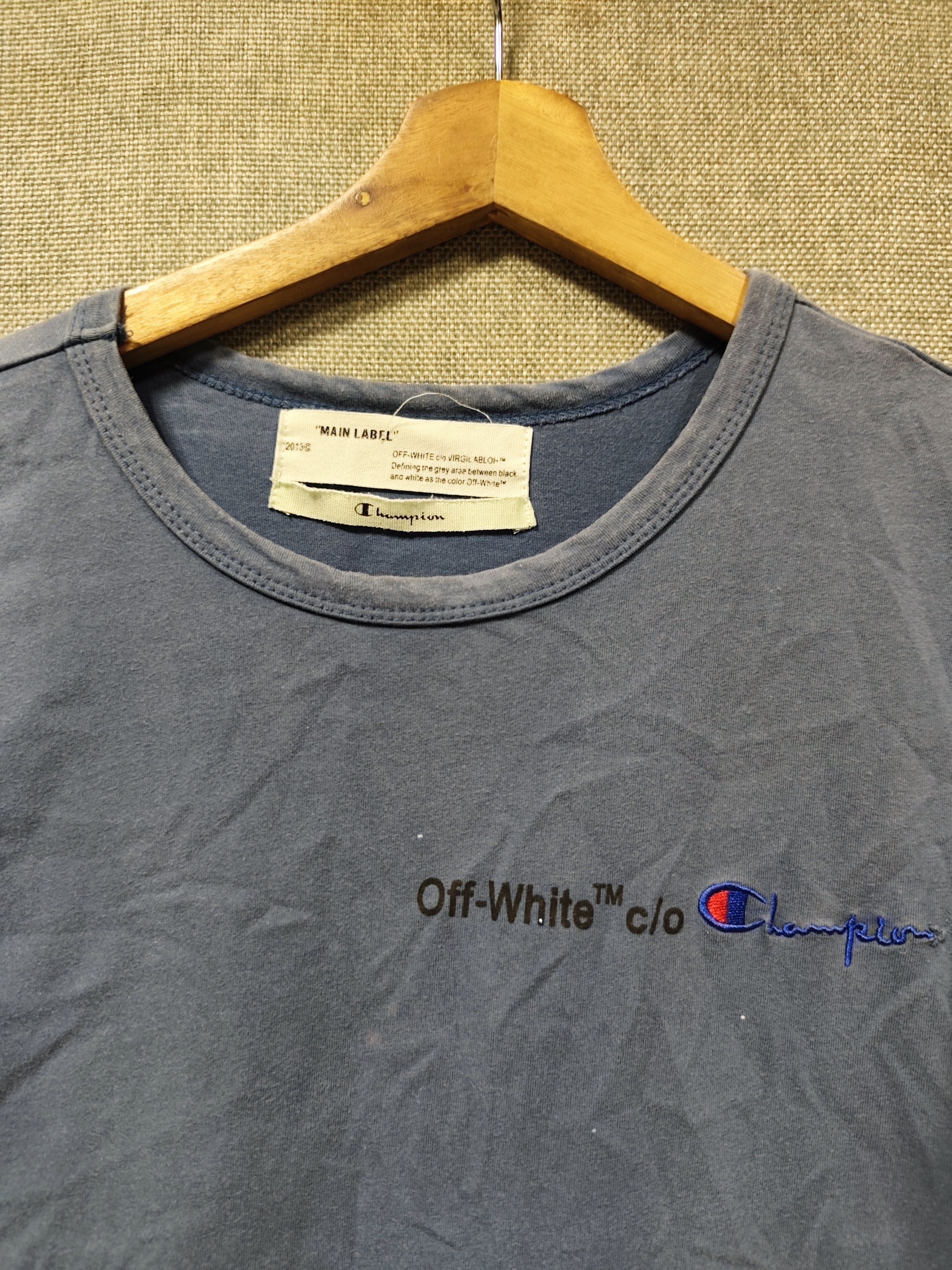 Champion × Off-White Off white x champion tee Size US M / EU 48-50 / 2 - 4 Thumbnail