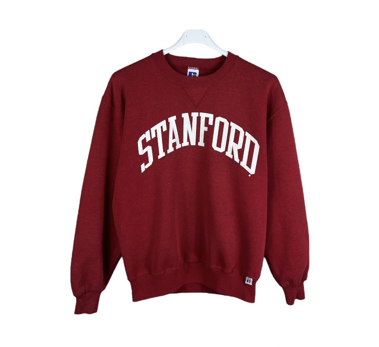 Russell Athletic Vintage Russell Atletic college spellout stanford crewneck Size US M / EU 48-50 / 2 - 1 Thumbnail