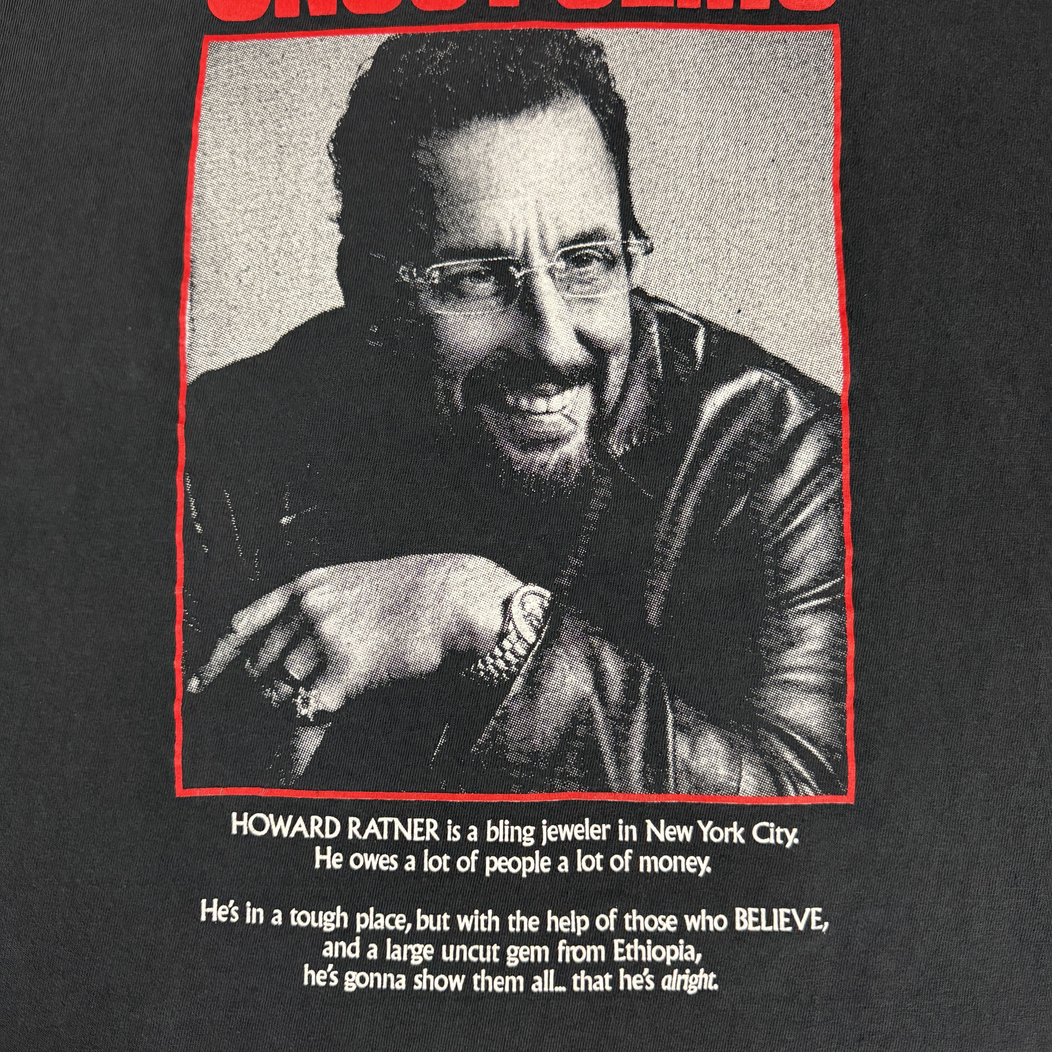A24 Rare A24 Uncut Gems Adam Sandler Movie Shirt Size US L / EU 52-54 / 3 - 7 Thumbnail