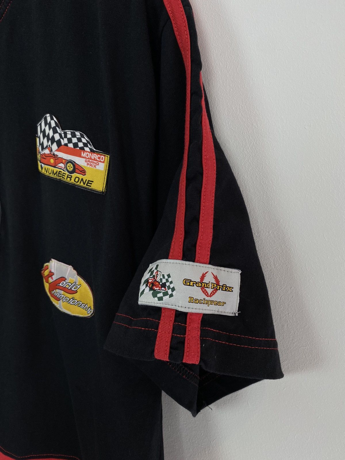 Vintage Monaco Grand Prix Formula One Graphic T-Shirt Size L Black Size US L / EU 52-54 / 3 - 8 Thumbnail