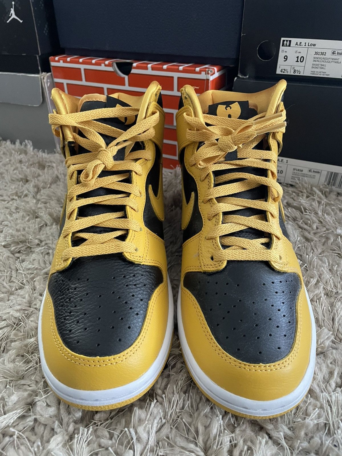 Nike Wu-Tang x Nike Dunk High Retro Premium 2024 Size US 9 / EU 42 - 4 Thumbnail