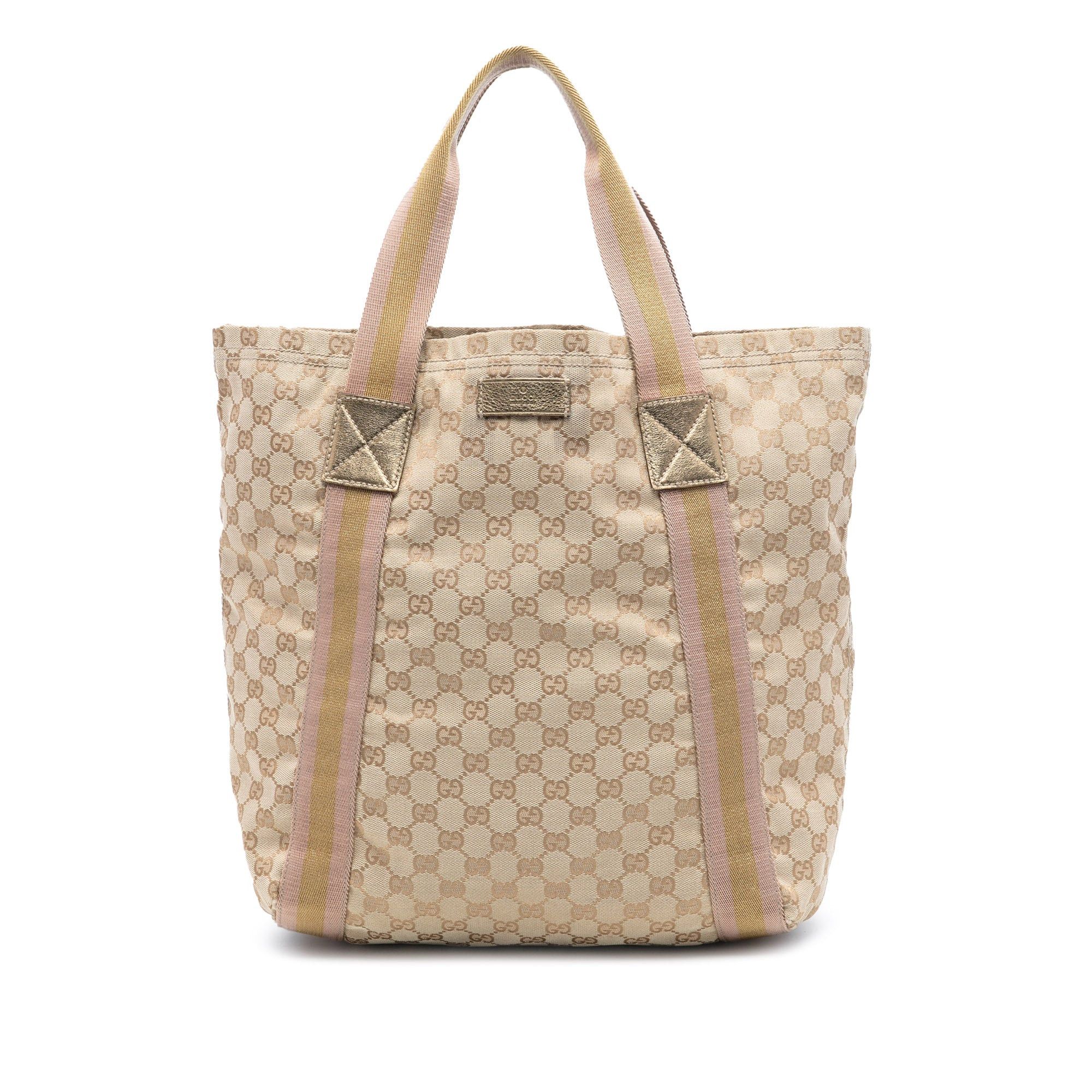 Gucci GG Canvas Web Tote Size ONE SIZE - 1 Thumbnail